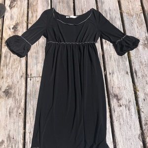 French boho chic LBD little black dress